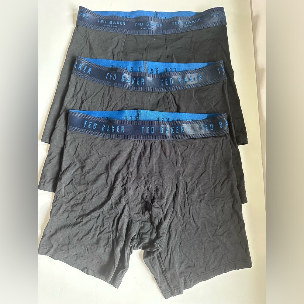 NEW Ted Baker Stretch Modal Boxer Briefs set of 3